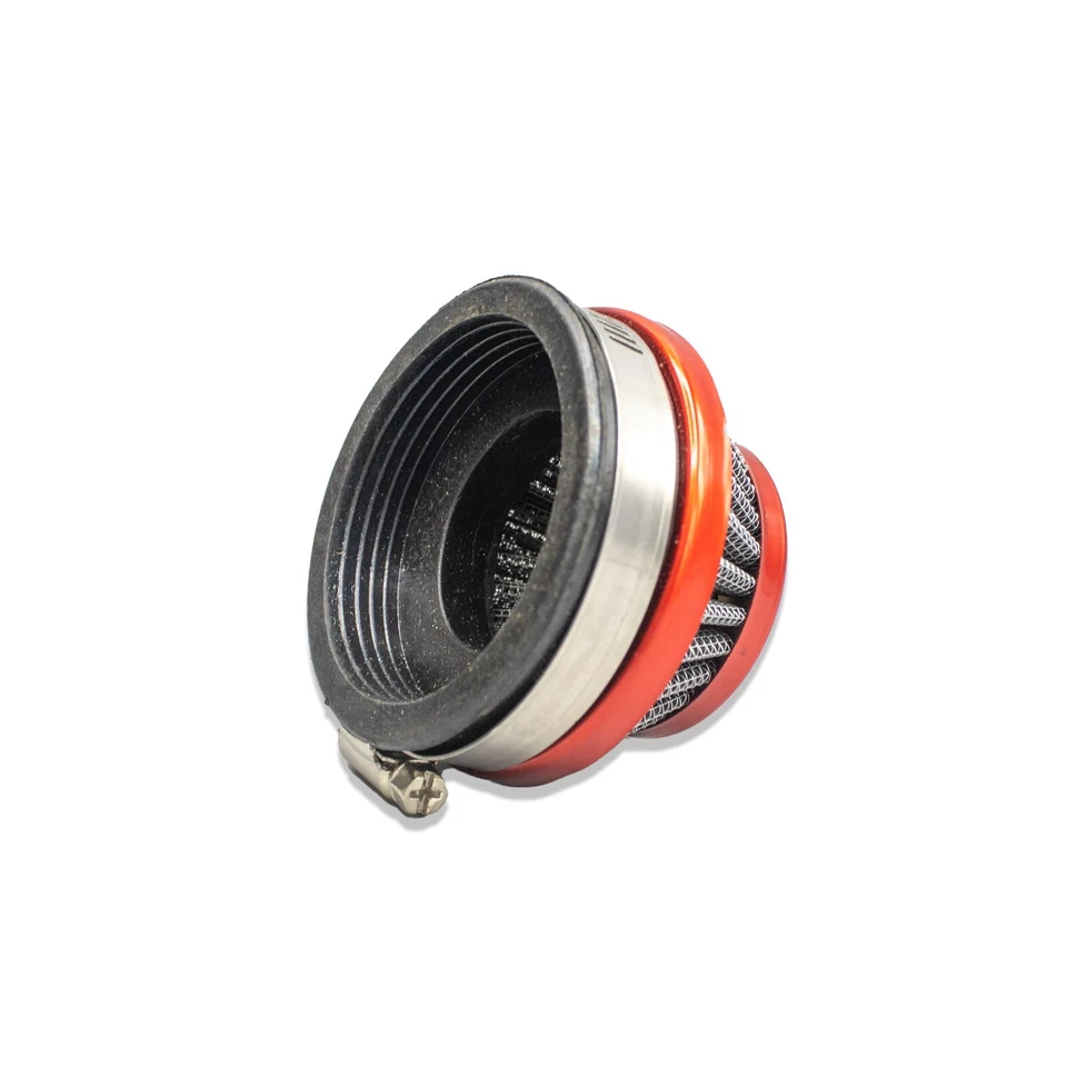 LIMPADOR DE FILTRO DE AR VERMELHO 58MM PARA MOTERCYCLE SCOOTER CICLOMOTOR MINI BICICLETA SUJEIRA KART - Imagem 4 de 4