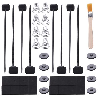 Electric Radiator Fan Plastic Rods Installation Mount Kit for Spal Fan Cooling