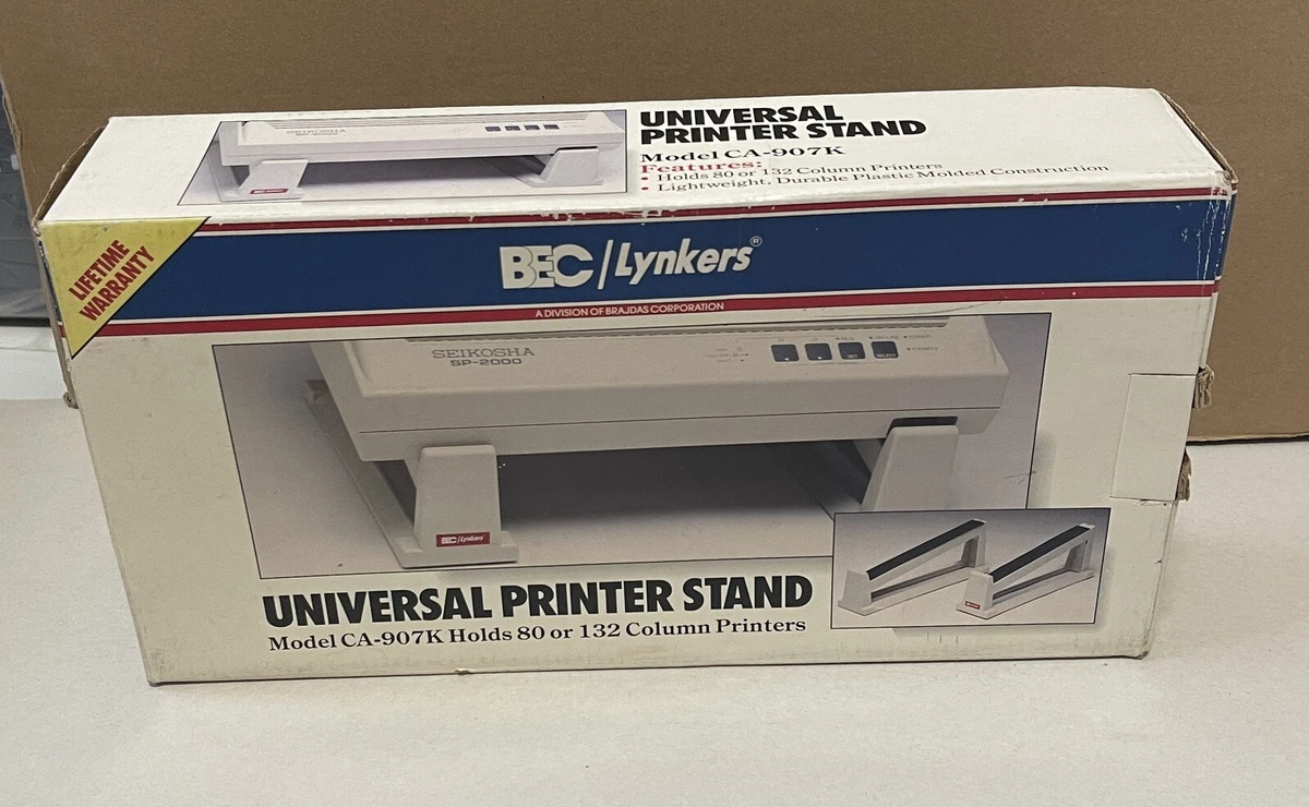 BEC Universal Printer Stand Hold 80 or 132 Column Printers.CA 907K
