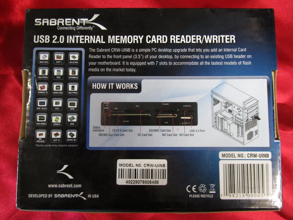 sarbent usb 2.0 card reader - Image 2 of 2