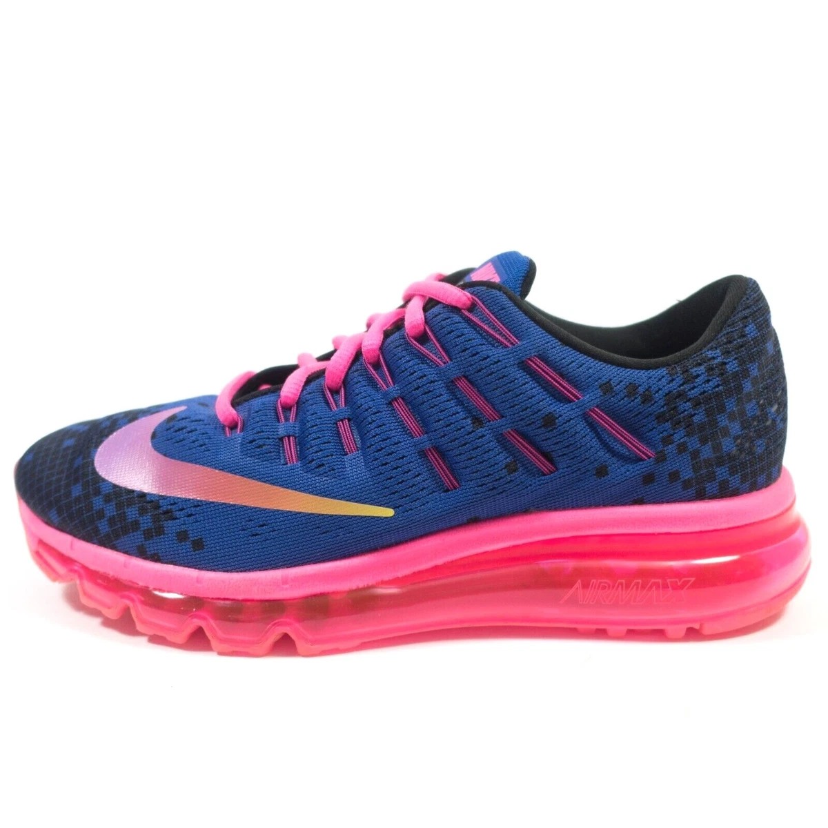 Air Max 2016 Shoes - Women&#039;s Size 7.5 / Youth&#039;s 6 - Blue Pink | eBay