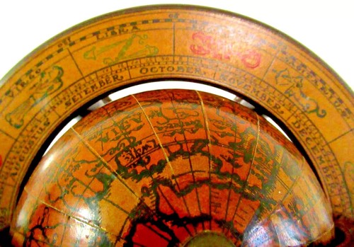 CARILLON SVIZZERO "ZODIAC / GLOBE MUSIC BOX" (SONG: DR. ZIVAGO) ~*MADE IN ITALY* - Picture 8 of 21