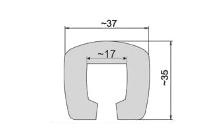 Kantenschutz Rammschutz Stoßkante Scheuerleiste Rand Schutz Boot G7 PVC Profil - Bild 2 von 2