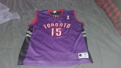 Nike Team Toronto Raptors NBA Jersey Adult LARGE Vince Carter #15