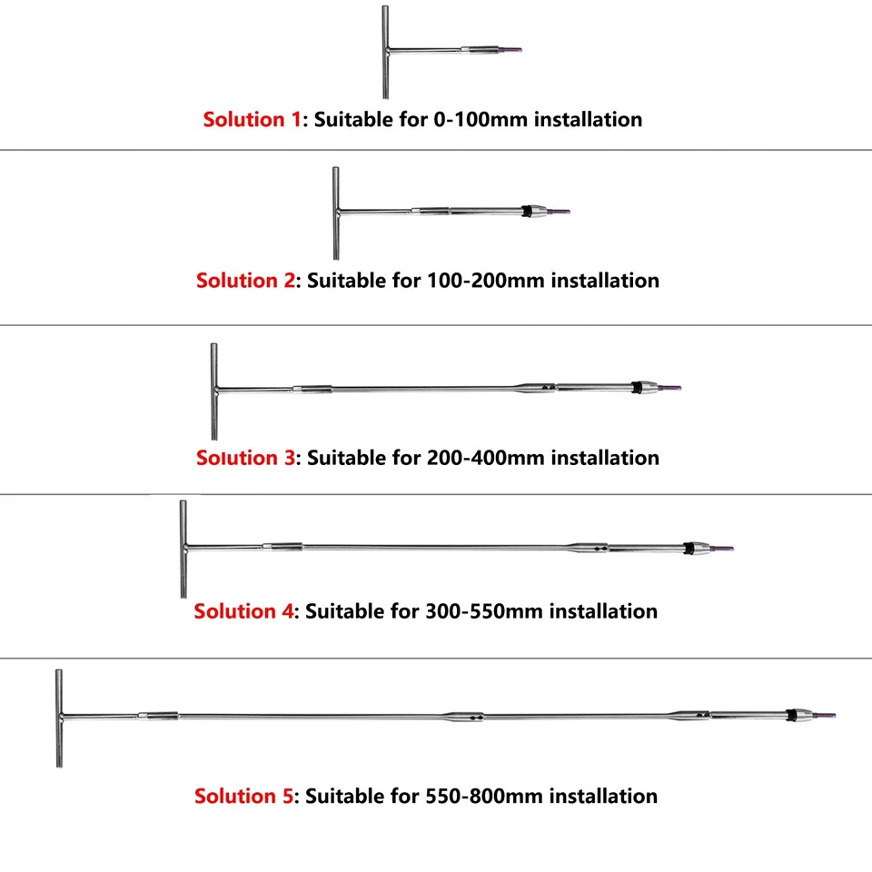 For USM Haller Furniture Installation and removal Tool Wrench Set In-pipe tools - Image 3 of 4