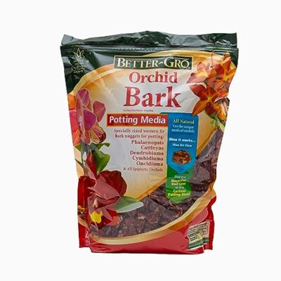 Better-Gro Orchid Bark - Premium Grade Orchid Potting Medium for Potting Repo...