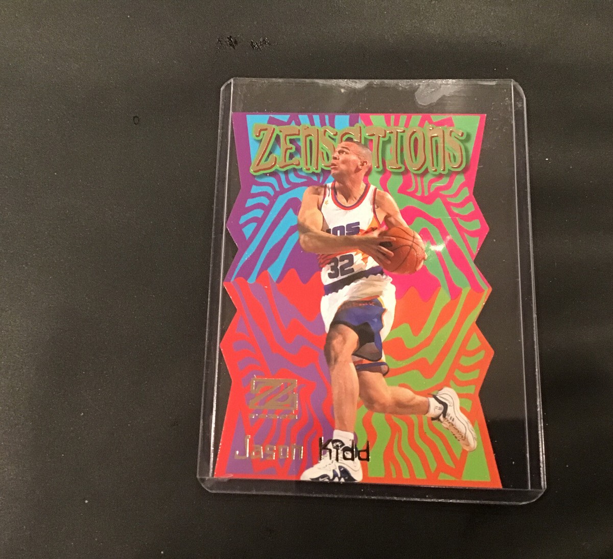 1998 SkyBox Z FORCE Jason Kidd Zensations Die-Cut Rare Insert Card