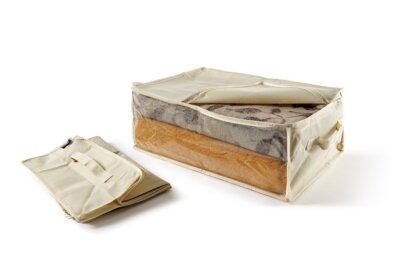 Perfetto Più Easybag Sacco Custodia Tnt per Giacca, Tessuto, Ecru, 61.0x5.0x106.0 Cm