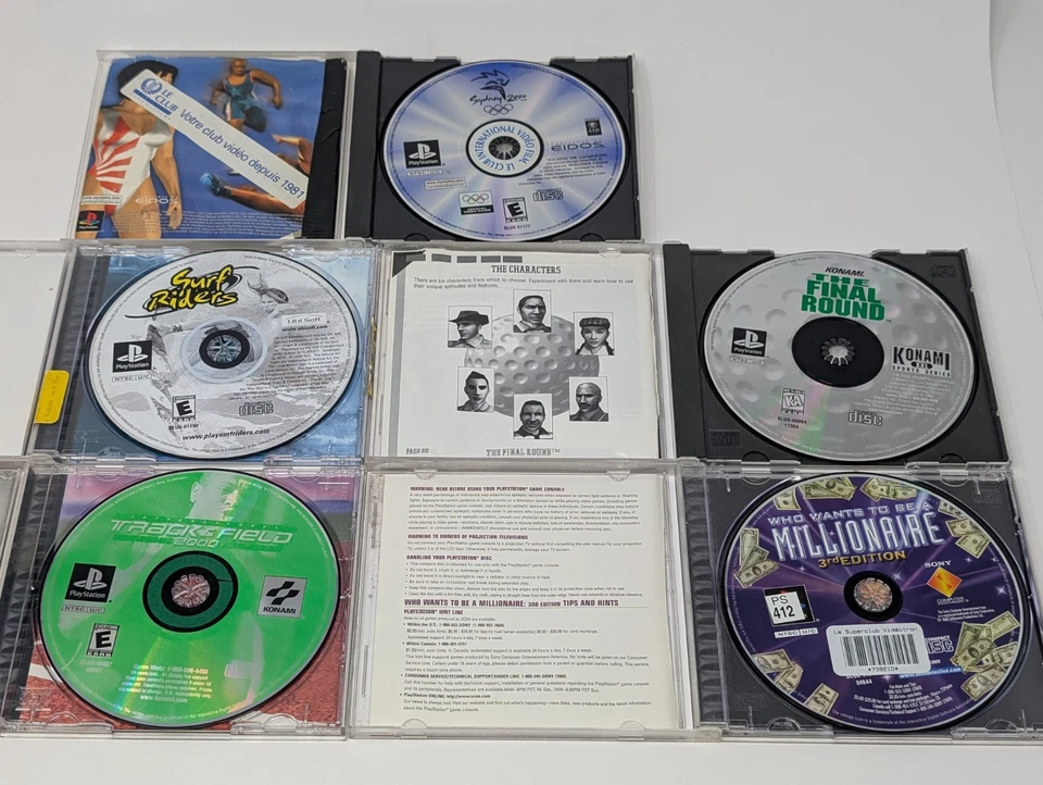 Lot of 9 PlayStation 1 (PS1) Games - Various Condition - Image 3 of 3