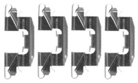 Hella 8DZ 355 203-761 ZubehöRsatz, Scheibenbremsbelag FüR Mazda
