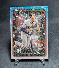 Colt Keith Rookie RC 2024 Topps Holiday Baseball Card #H62 Detroit Tigers