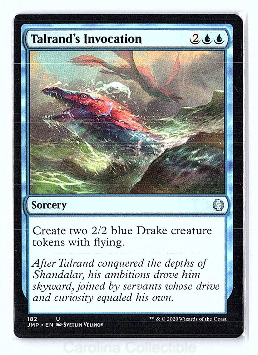 Talrand's Invocation Near Mint - Jumpstart 182 Magic: The Gathering