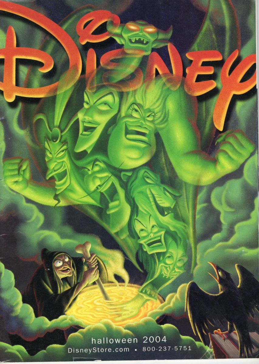 VINTAGE DISNEY STORE AUTHENTIC CATALOG HAPPY HALLOWEEN 2004 | eBay