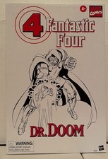 Marvel Legends Retro Dr. Doom action figure in white box