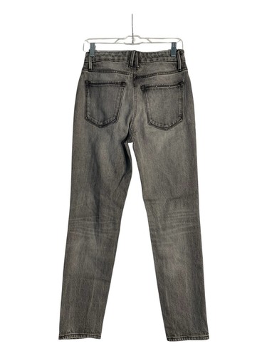 Pantalones de mezclilla desgastados Good American 90’s Style lavado ácido para mujer 0/25 - Imagen 2 de 3