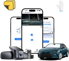 Dash Cam for Toyota Camry 2021  2024 LE, L, SE, XSE, XLE, TRD, Hybrid WiFi App