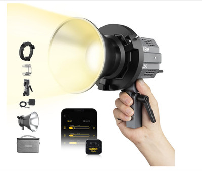 Videoleuchte, Colbor CL60 65W COB Dauerlicht 2700K-6500K  BITTE LESEN