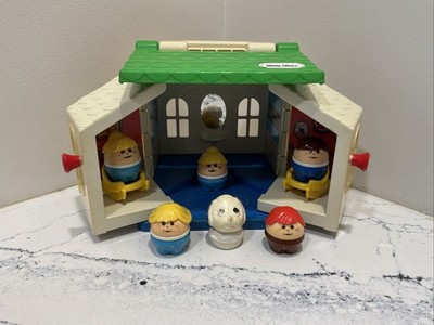 Vintage 1985 Little Tikes Cozy Cottage House Carry Case - With Little Tikes!