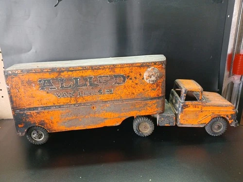 Vintage Tonka Pressed Steel Allied Van Lines Moving Truck