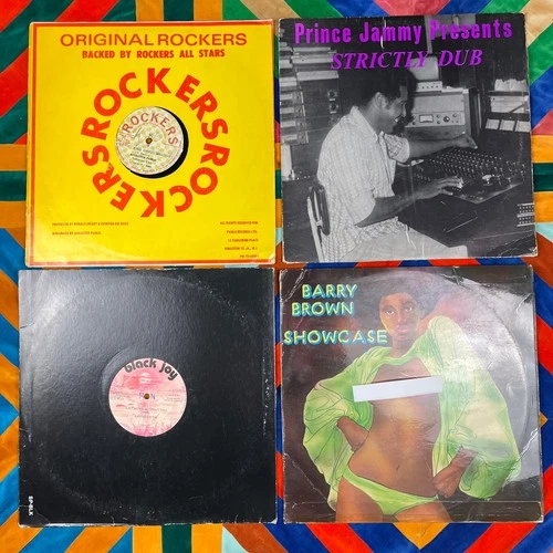 Lot of 4 Roots Reggae 12" LPs Records Vinyl Rockers Prince Jammy Strictly Dub