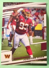 2022 Panini Prestige - Jonathan Allen #298 - Washington Guardians 