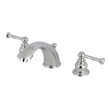 Kingston Brass KB96.NL Naples 1.2 GPM Widespread Bathroom Faucet - Chrome