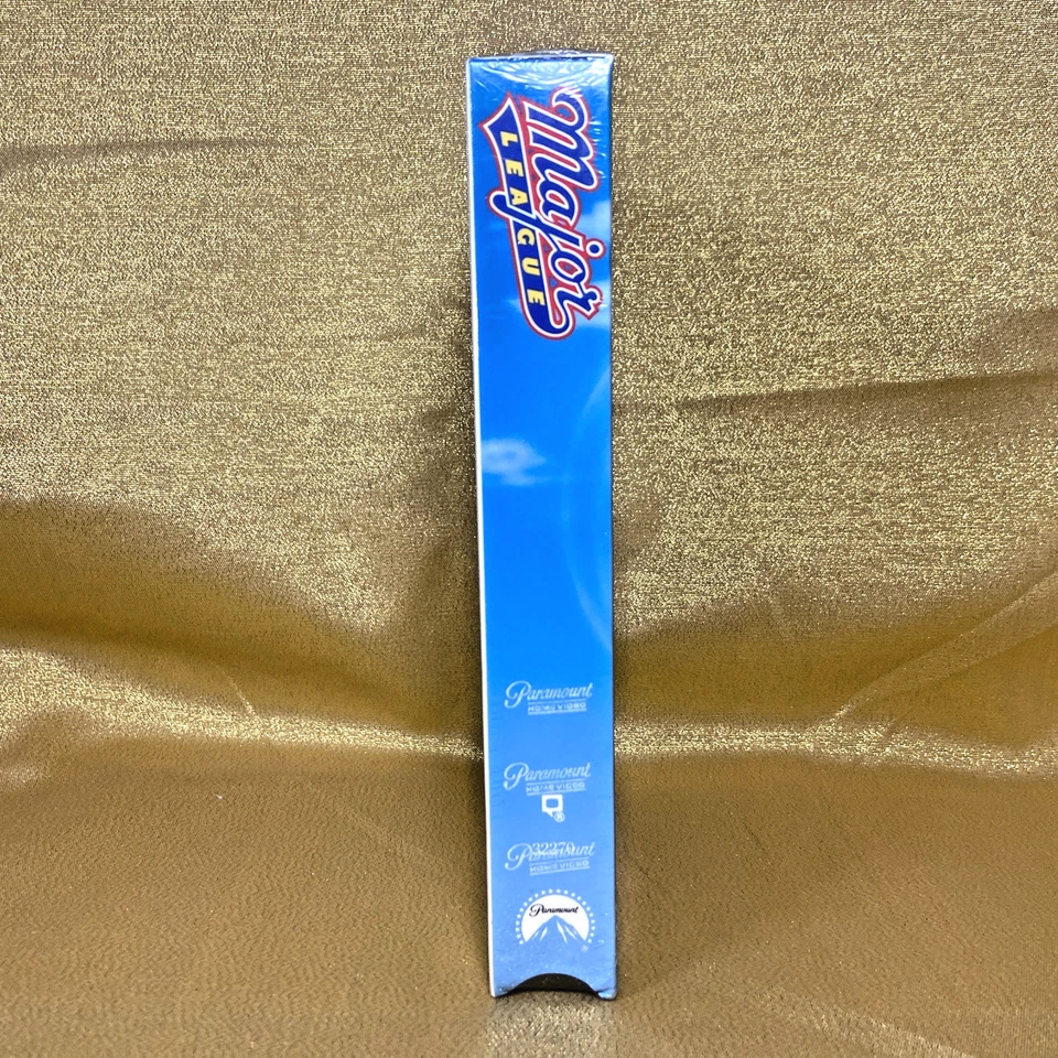 Major League (1989, VHS 1990) 1st Print Sealed Paramount Watermark Heavy Tape - Image 3 of 4