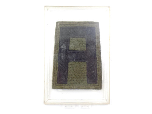 Original US Army 1st Army SSI Shoulder Patch Prototype
