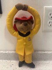 Russ  Hangin  Around  Plush Fire Chief Bear  Blaze. Original Tag.