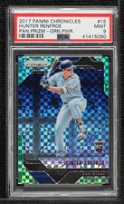 2017 Panini Chronicles Green Power Prizm 34/49 Hunter Renfroe #15 PSA 9 MINT tj0