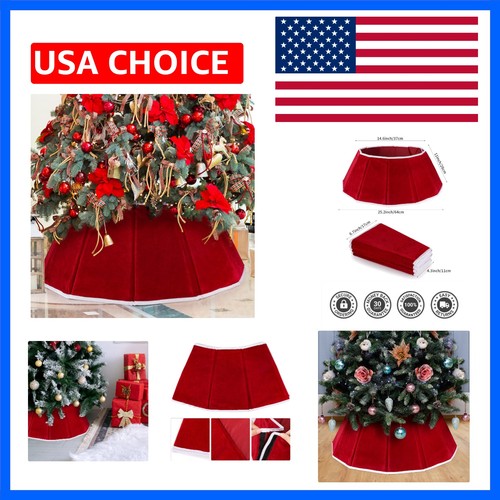 Velvet Christmas Tree Collar
