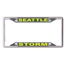 WinCraft Seattle Storm Metal Laser Cut License Plate Frame
