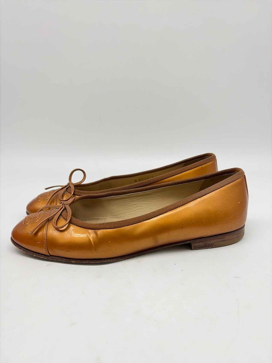 CHANEL BOUTIQUE パンツ 40 フランス製　ニット　ブラウン Chanel Brown Size 36 Slip On Flats | eBay