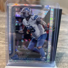 2025 Topps Chrome Tate Ratledge Pulsar Refractor RC