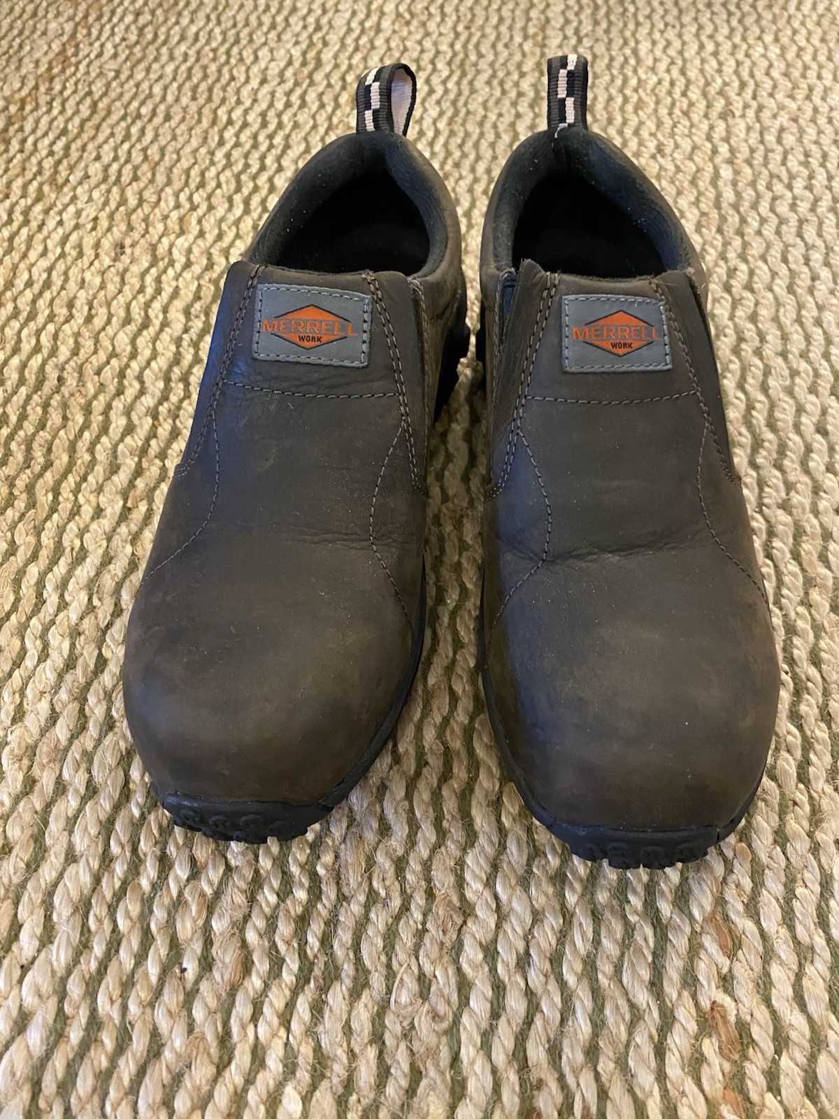 Merrell Work Comfort Base Technology Uomo Marrone 7 5 M Punta Acciaio