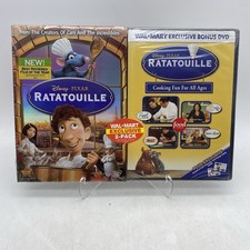 Walmart Exclusive 2 Pack Ratatouille 2007 DVD Food Network DVD NEW Sealed