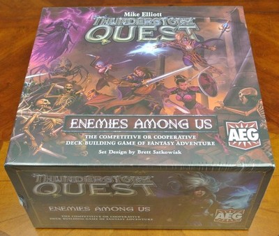 THUNDERSTONE QUEST ENEMIES AMOUNG US Board Game KICKSTARTER Exclusive Pledge
