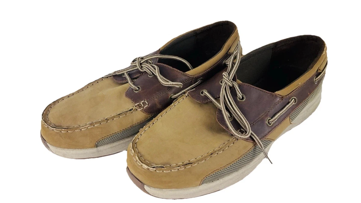 Dexter Boat Shoe Brown Leather Size 9.5 Men’s Dexter Boat Shoes - Etsy main image 4