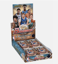 2025-26 Bowman Basketball Hobby Box Factory Sealed IN HAND 2 Autos Flagg NBA RC