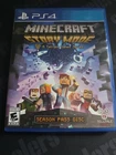 Minecraft Story Mode Season Pass Disc Sony PlayStation 4, 2015 - Tested