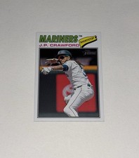 Seattle Mariners J.P. Crawford 2026 Topps Heritage Baseball Short Print Card