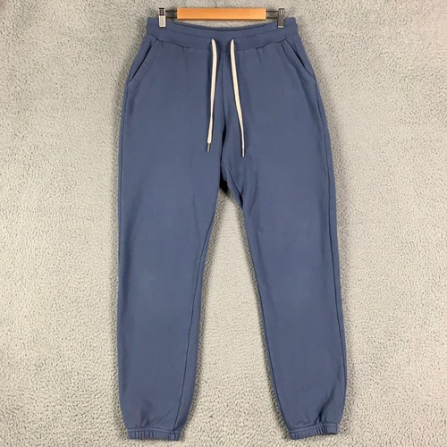 John Elliott Escobar Sweatpants Mens 3 Large Blue Tapered Joggers French Terry