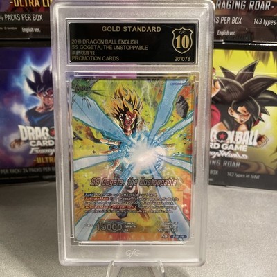 Black Label Pristine! SS Gogeta, The Unstoppable P-091 PR FOIL DBS Card GSG 10