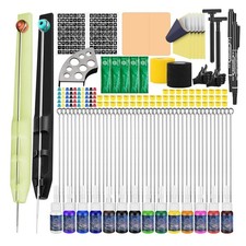UAKERLED DIY Tattoo Hand Poke and Stick Kit Tool Tattoo Needle Poke Set for B...