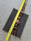 Vintage Beaded Necklace w Dangle Bead Tassel Pendant — photo 8