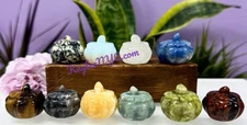 Wholesale Lot 10 Pcs  Mixed Crystal  Pumpkin Healing Energy