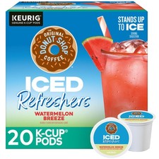 The Original Donut Shop Iced Refreshers, Watermelon 20 Count (Pack of 1) 