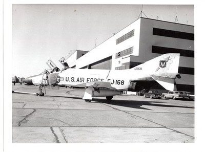 1960s USAF McConnell F-4 Phantom Fighter 12168 8.5x11 Official News Photo #2