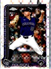 Ryan Rolison 2025 Topps Chrome Update #USC123 X-Fractors Rookie