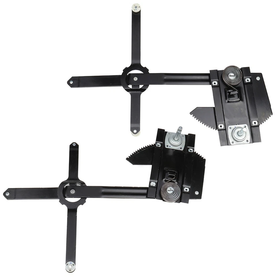 For Chevrolet K10 K20 K30 Pickup 1977-1985 Pair Front Manual Window Regulators Foto 2 de 4